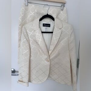 Vintage Frascara Skirt & Blazer Set | Tailored Skirt Suit | Office / Workwear